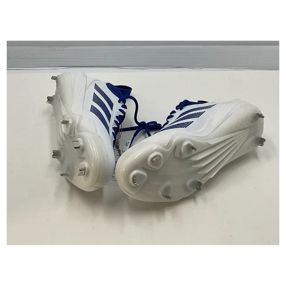 Adidas Adizero Impact 2.0 Baseball Cleats White Blue Size 7 - Picture 3 of 7